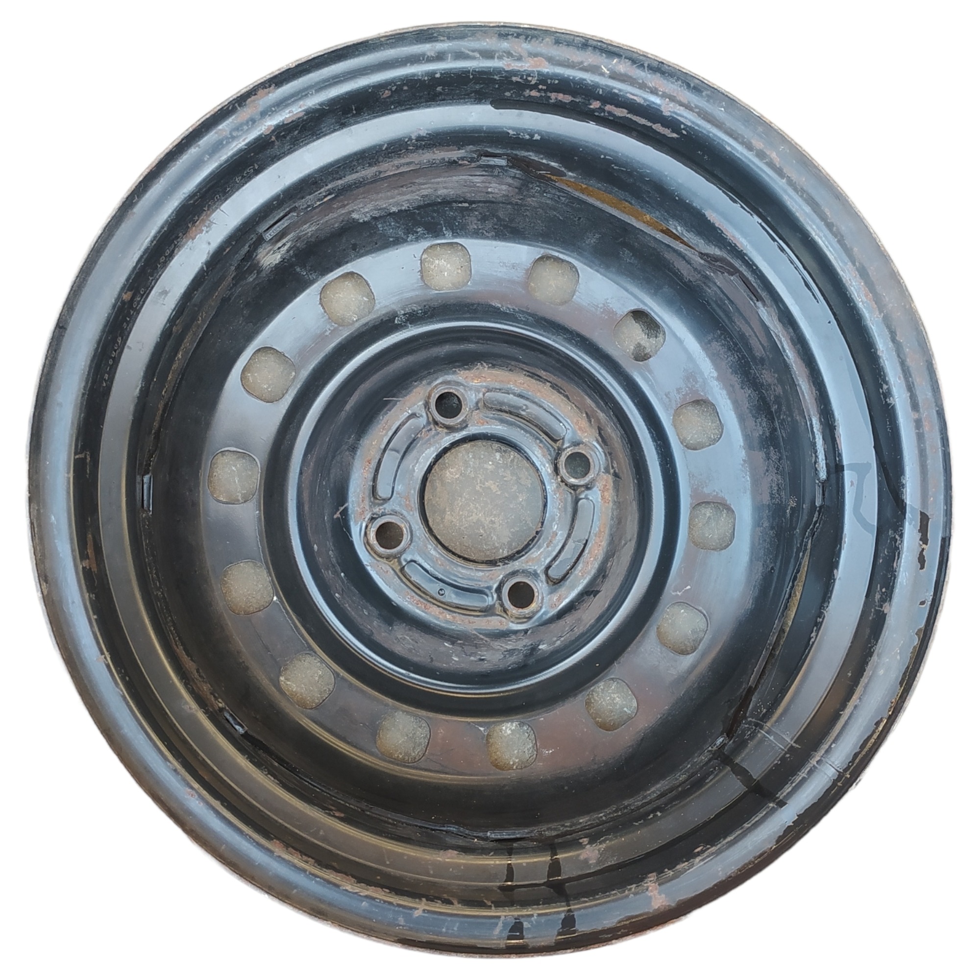 Roda Estepe Ferro Ford Aro 15 4×108 3