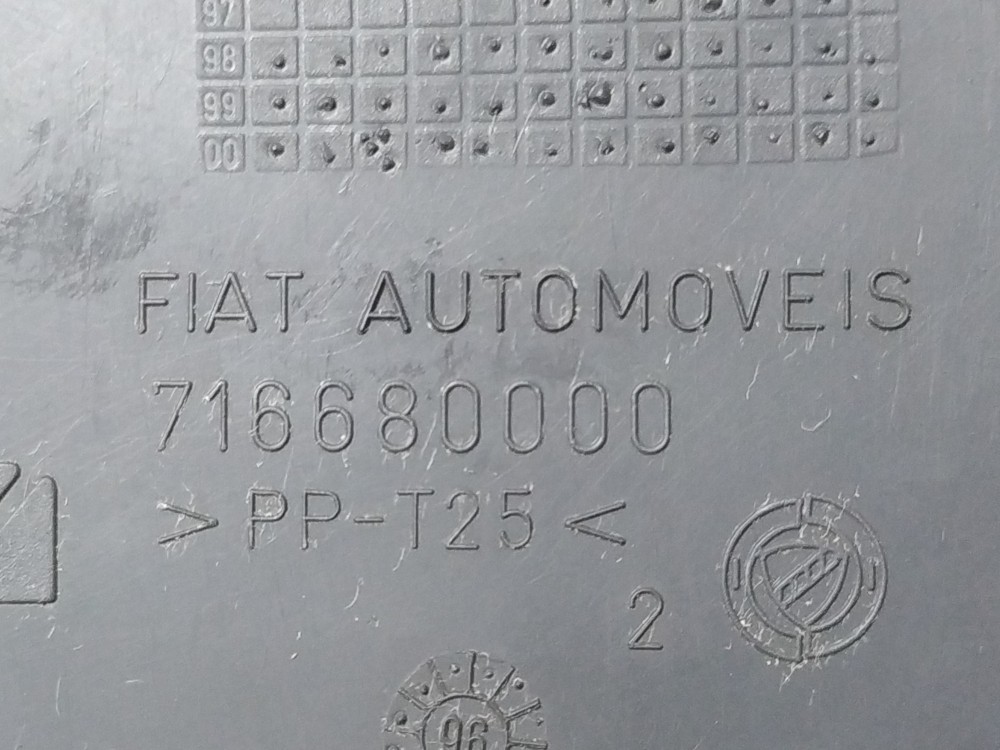 Cinzeiro Do Painel Fiat Siena 1.0 2008 V104 6