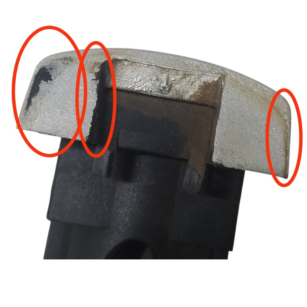 Maçaneta Externa Traseira Esquerda Vw Gol G5 2009 2010 V145 Traseira 6