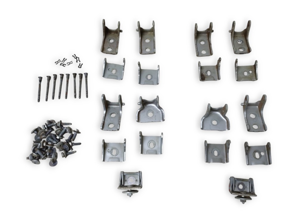 Kit Dobradiça Portas E Tampa Traseira Citroen C3 2008 V107