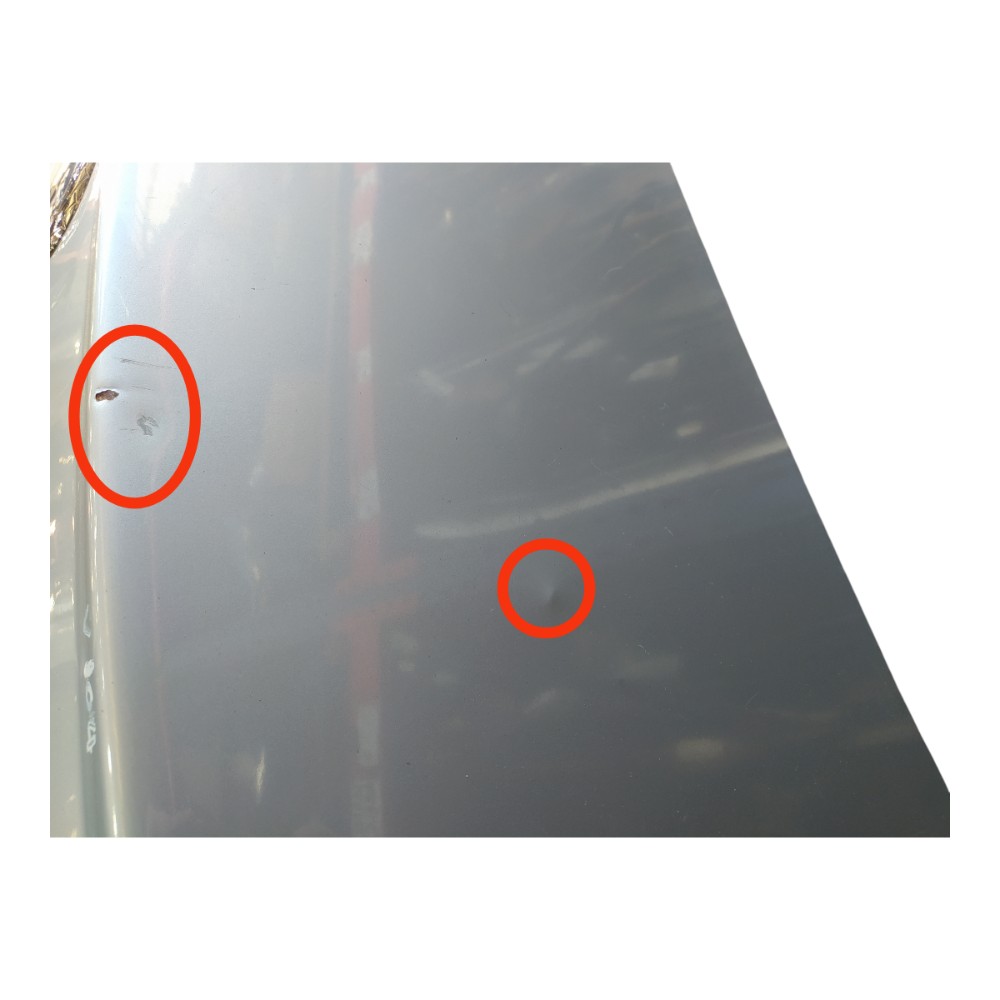 Tampa Traseira Porta Malas Fiat Siena 2008 V104 Prateado 8