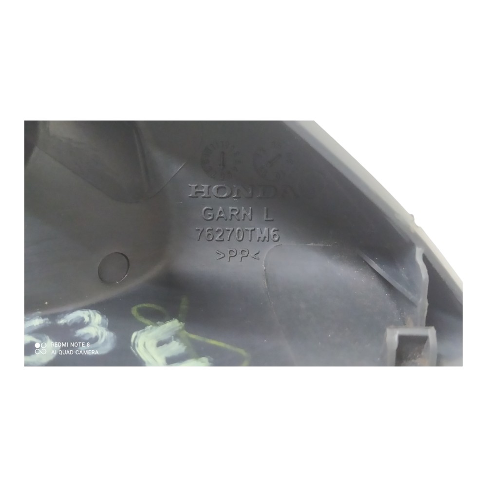 Acabamento Interno Retrovisor Esquerdo Honda City 2013 V153 9