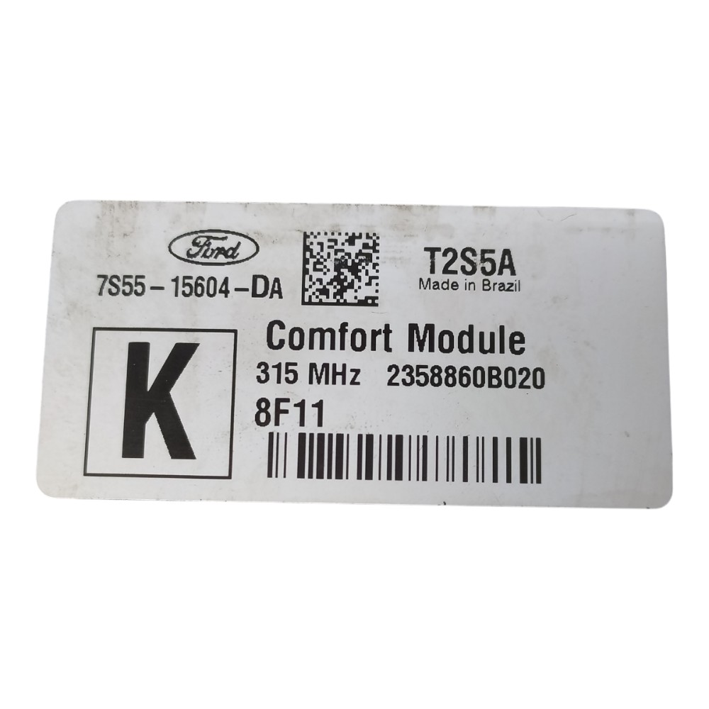 Módulo Conforto Vidro Ford Ka 1.0 2009 V151 7