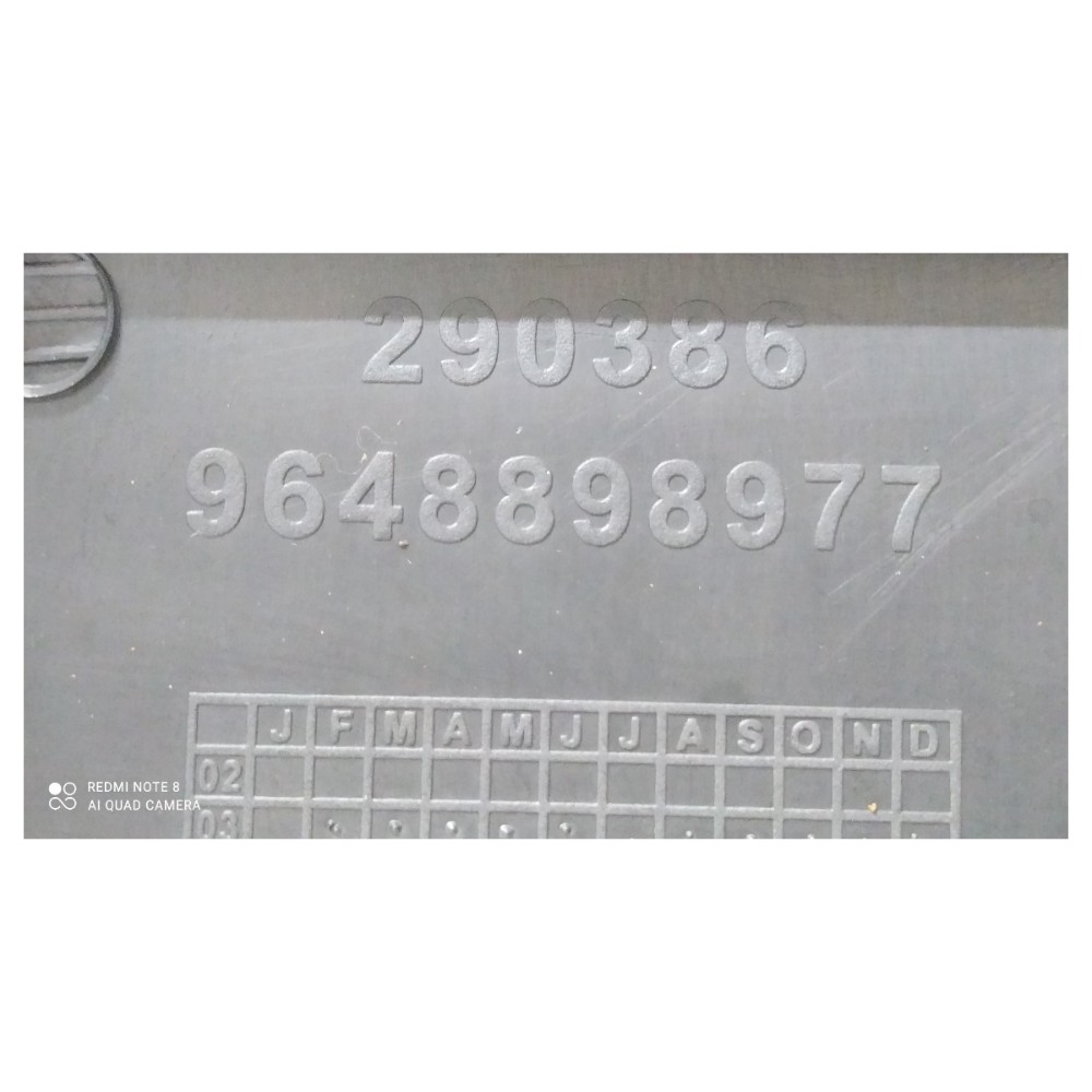 Moldura Coluna Central Esquerda Citroen C3 1.4 2010 V127 9