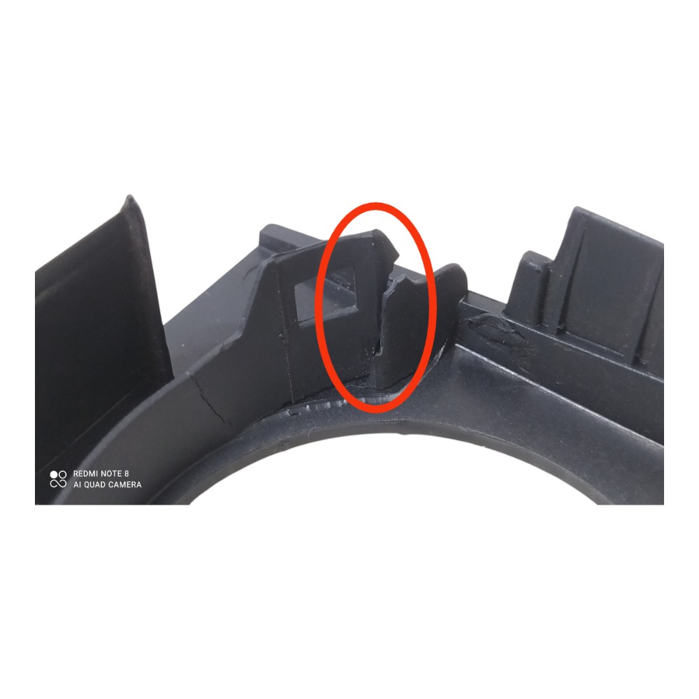 Comando Botoes Ar Forçado Vw Fox 1.0 2013 V157 Preto 8