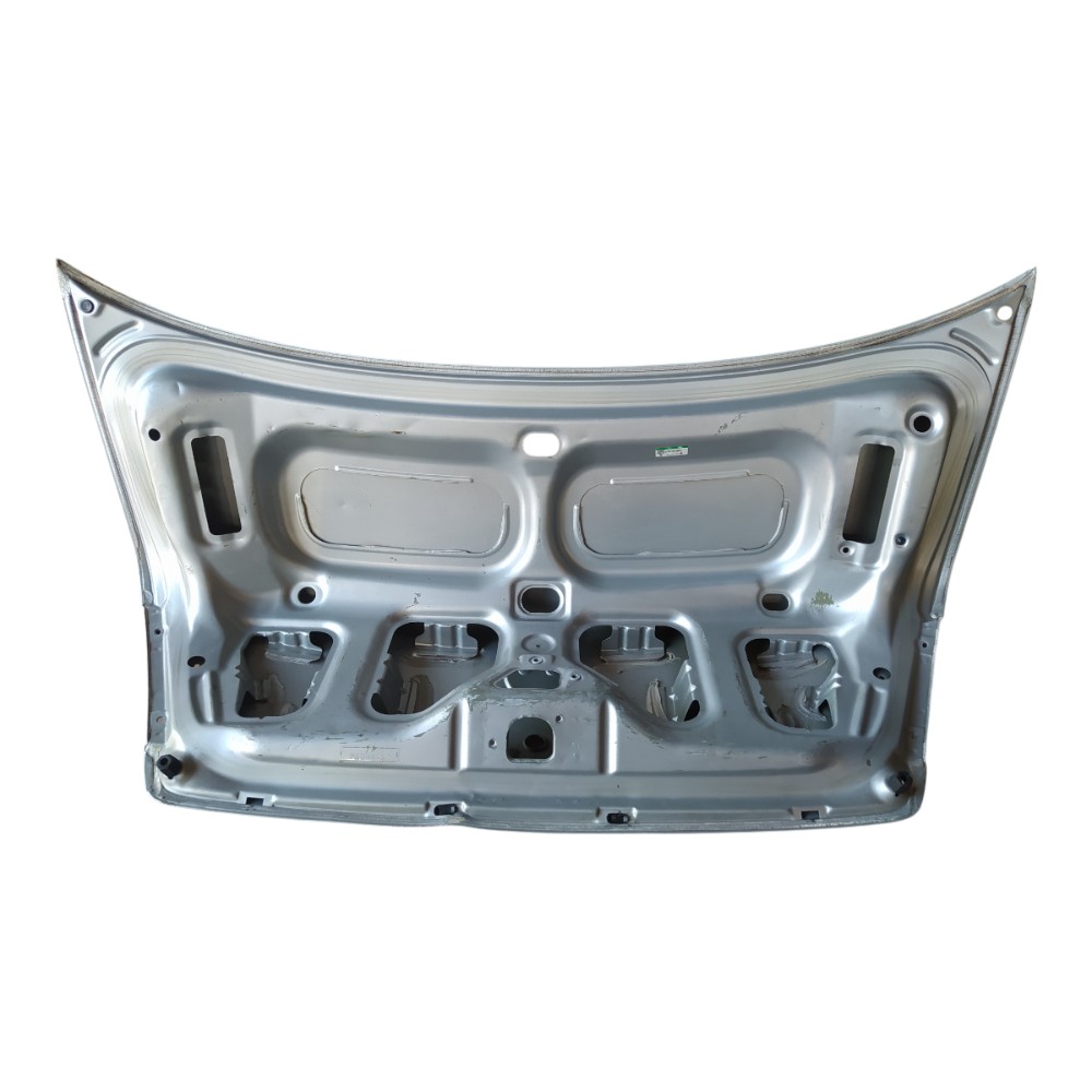 Tampa Traseira Porta Malas Fiat Siena 2008 V104 Prateado 5