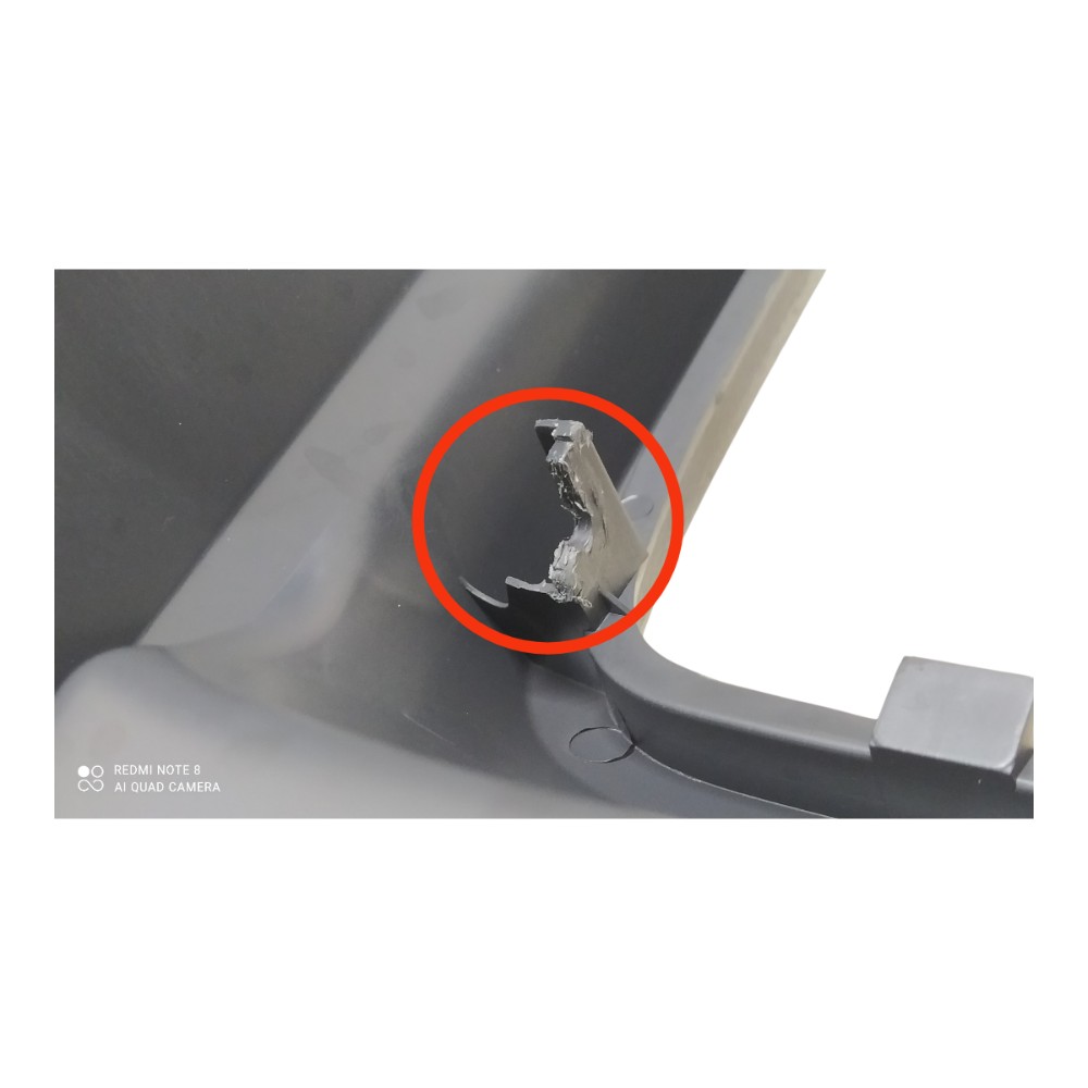 Console Central Vw Fox 2013 V157 Detalhe 9