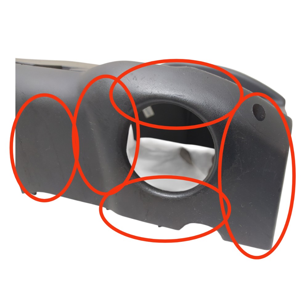 Moldura Inferior Coluna Direção Audi A3 Turbo 2006 7