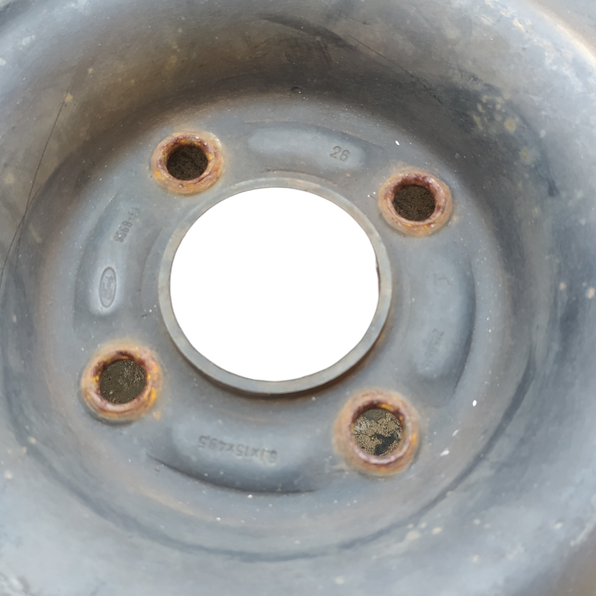 Roda Ferro Ford Aro 15 4×108 4