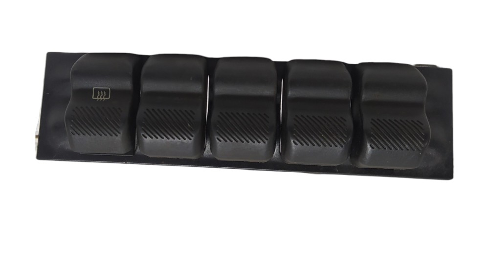 Moldura De Painel Preta Com Cinco Botões Vw Gol v152 balcao