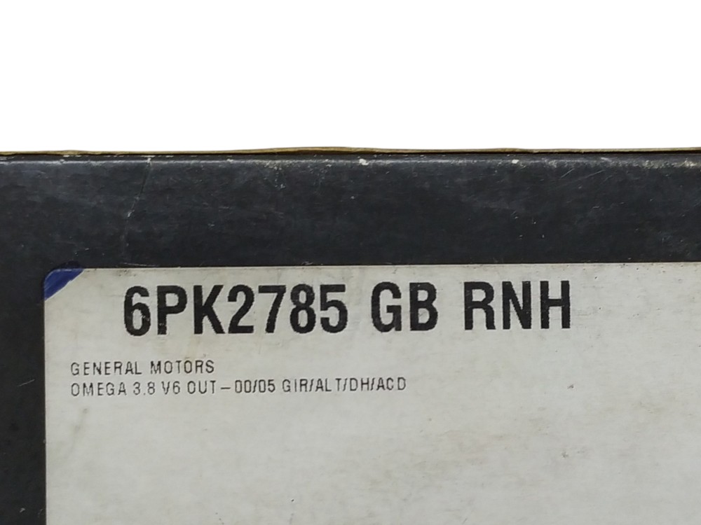 Correia Do Alternador Chevrolet Omega 3.8 V6 2000 A 2005 5