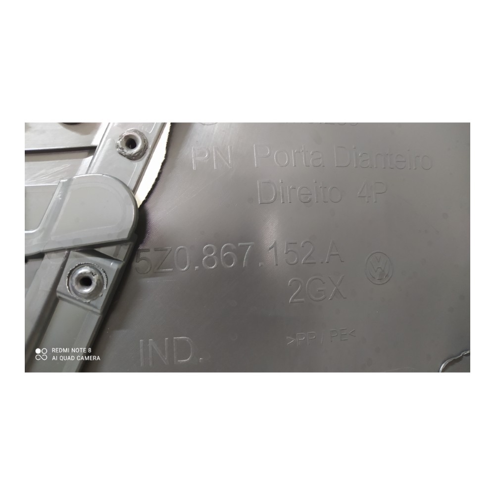 Forro Porta Dianteiro Direito Vw Fox 1.0 2013 V157 9