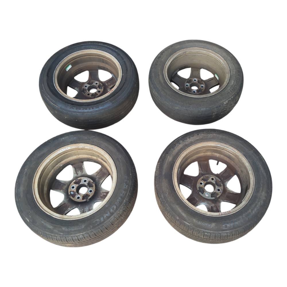 Jogo Roda Aro 15 4×100 Chevrolet Astra Advantage Sunny 4