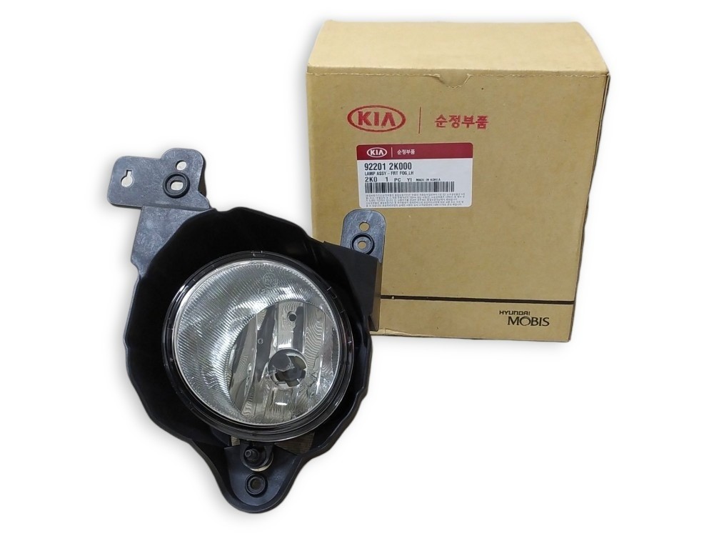 Farol De Milha Esquerdo Kia Soul 2009 A 2011 Original Branco