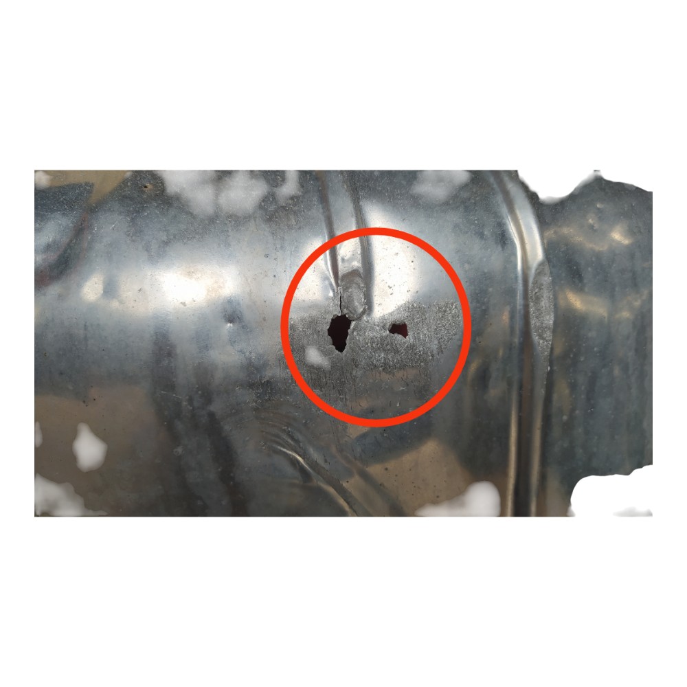 Defletor Calor Escapamento Fiat Stilo 1.8 2011 V136 6