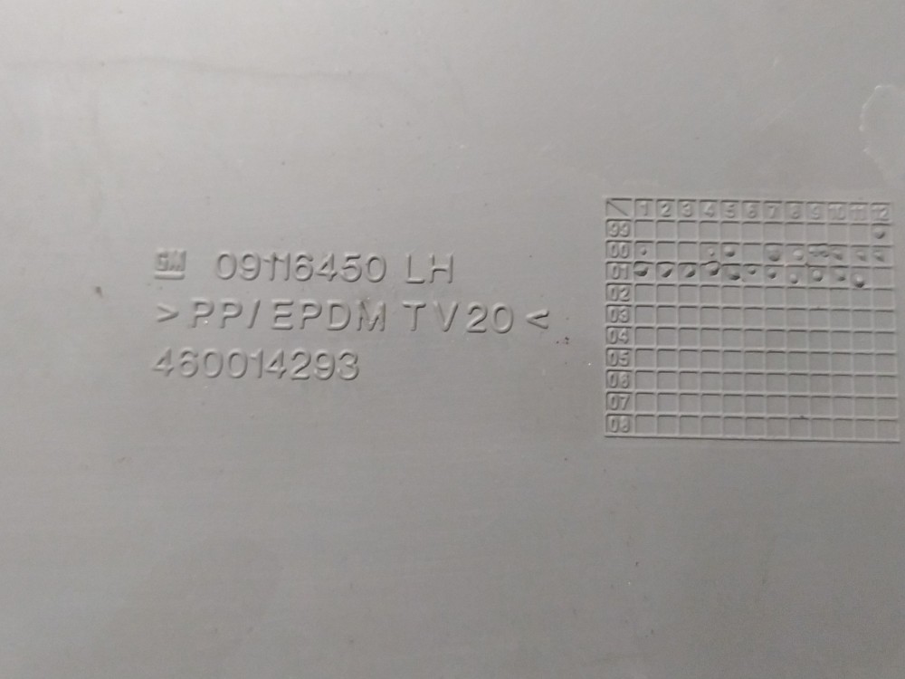 Forro Da Porta Traseira Esquerda Gm Corsa Montana 2002 V122 5