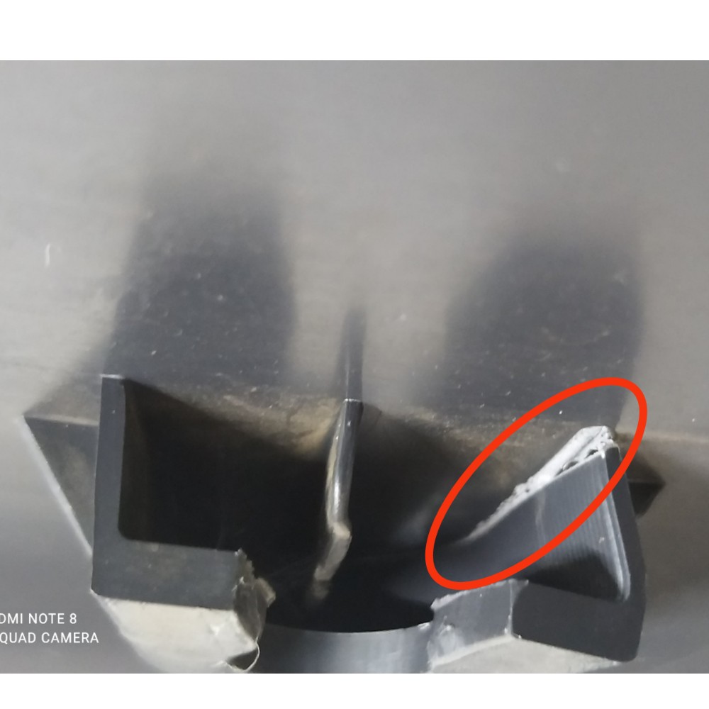 Par Moldura Inferior Coluna Central Vw Fox 1.0 2013 V157 7