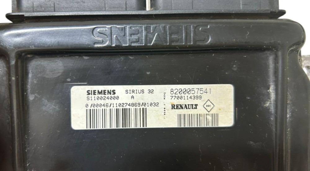 Módulo De Injeção Renault Clio 2001 1.0 V131 9