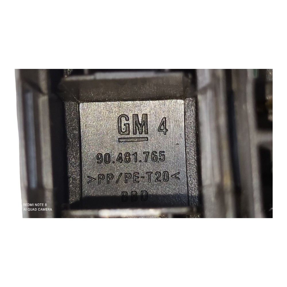Moldura Difusor Ar Botao Farol Gm Corsa Super 1998 V146 9