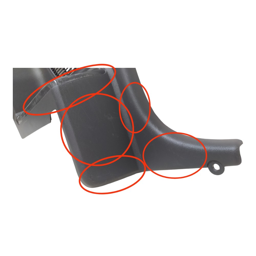 Moldura Coluna Traseira Esquerda Vw Saveiro G5 1.6 2012 V156 8