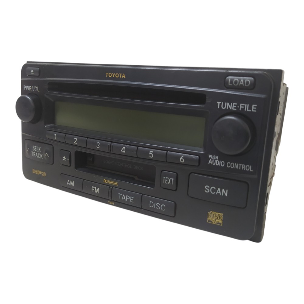 Rádio Cd Player Toyota Hilux 2005 A 2008 3