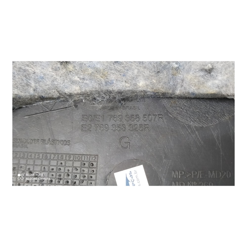 Moldura Coluna Traseira Esquerda Renault Duster 2014 8