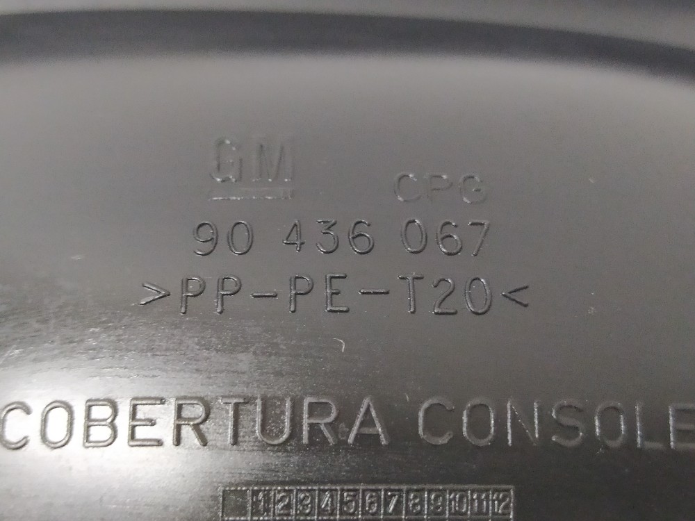 Tampa Moldura Console Acabamento Central Gm Vectra 2001 V138 4