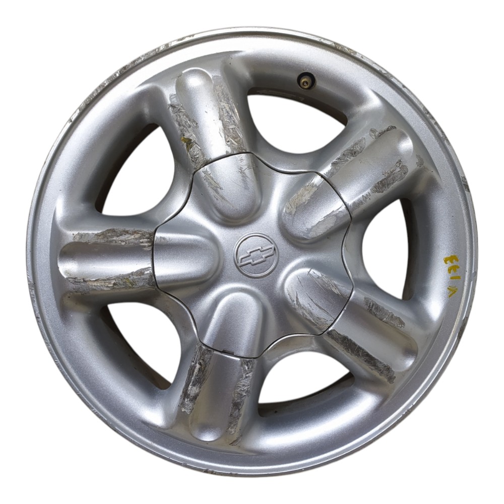 Roda De Ferro Chevrolet Corsa Super 1999 Aro 14 V173 Prata