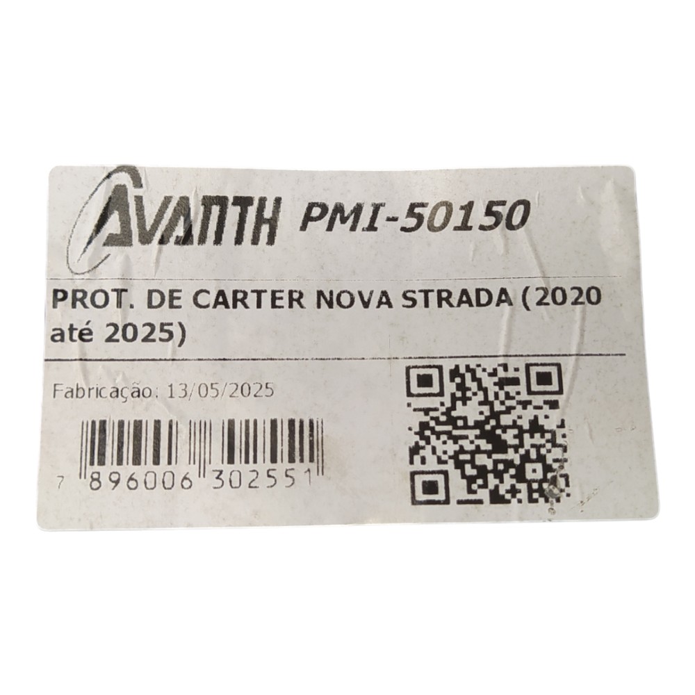 Protetor Carter Fiat Nova Strada 2020 A 2025 Paralelo 7