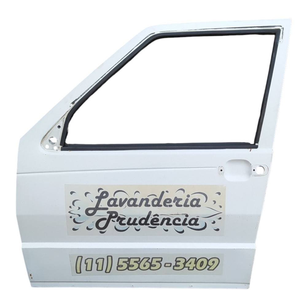 Porta Dianteira Esquerda Fiat Fiorino 1998 V165 Dianteira Direita Branco