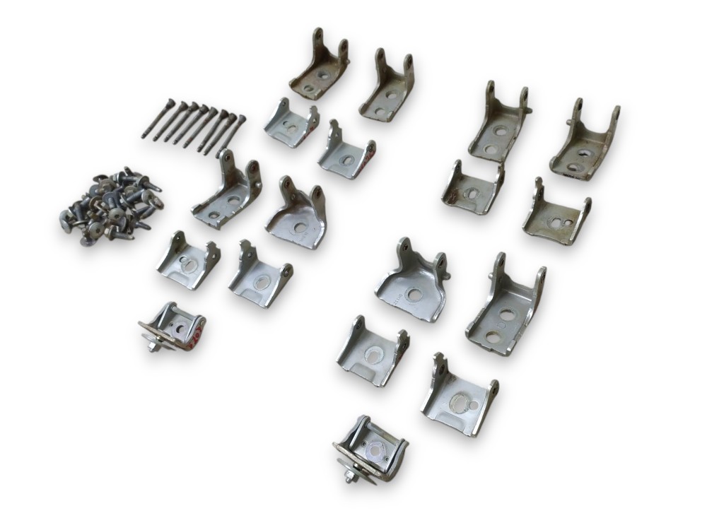Kit Dobradiça Portas E Tampa Traseira Citroen C3 2008 V107 2