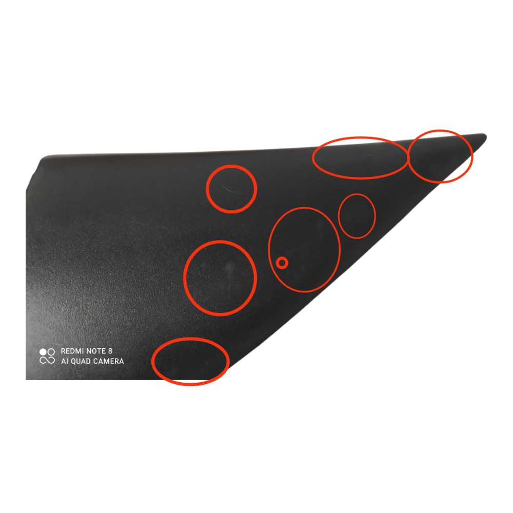 Acabamento Retrovisor Esquerdo Vw Gol Bola 4p 1999 V143 7