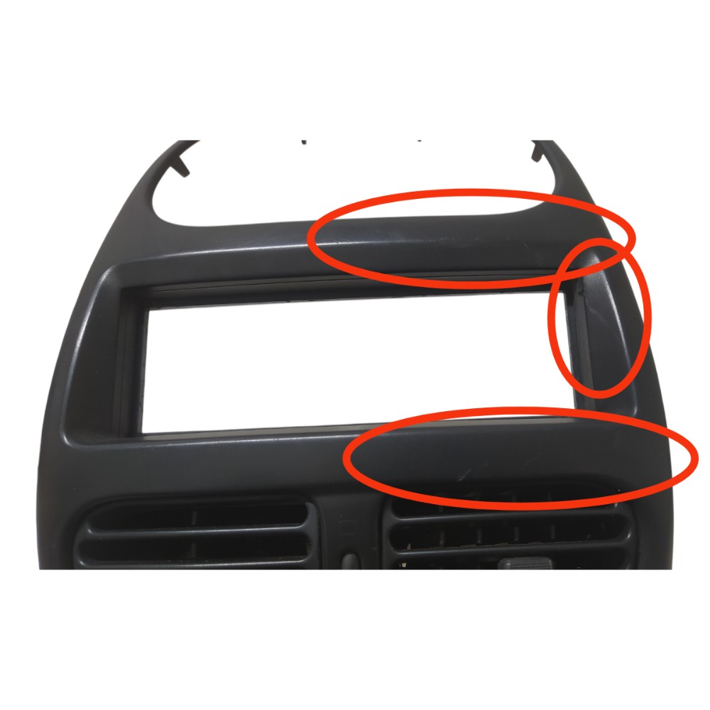 Moldura Central Difusor Ar Peugeot 206 1.0 2004 V119 7