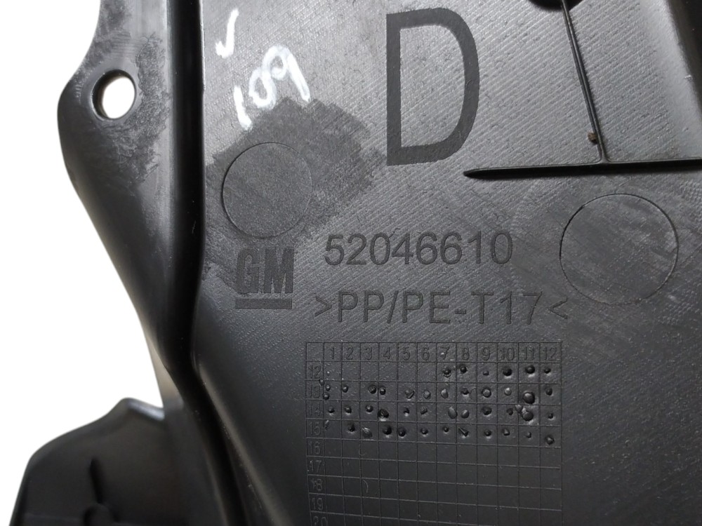 Acabamento Soleira Traseira Direita Gm Onix 1.0 2015 V109 6