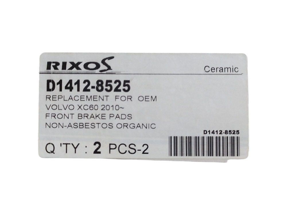 Pastilhas De Freio Dianteira Volvo Xc60 2.0 2009 Em Diante 5