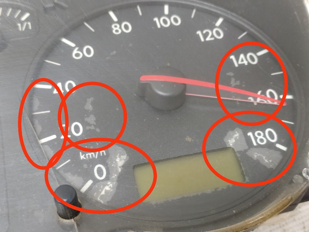 Painel Instrumentos Vw Gol G3 1.0 2001 V133 9