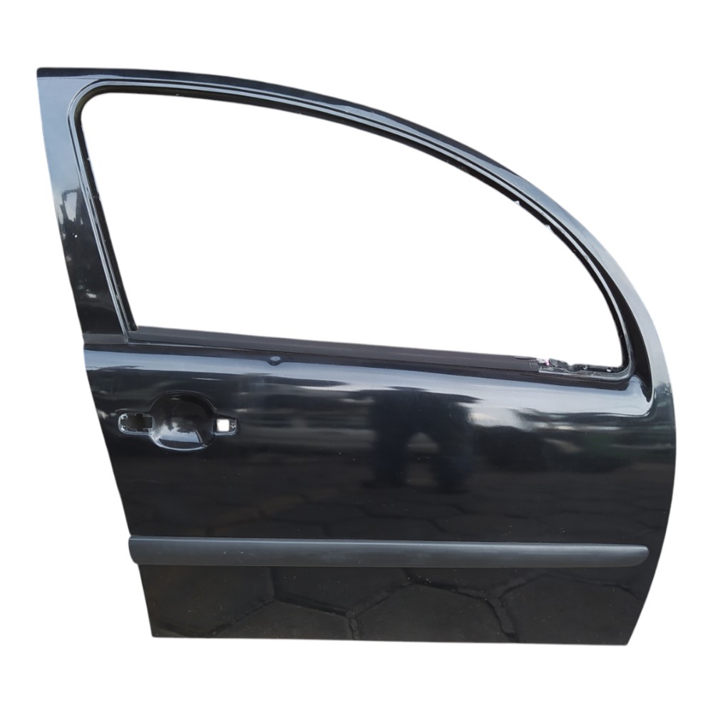 Porta Dianteira Direita Citroen C3 1.4 2010 V127 Dianteira Direita Preta