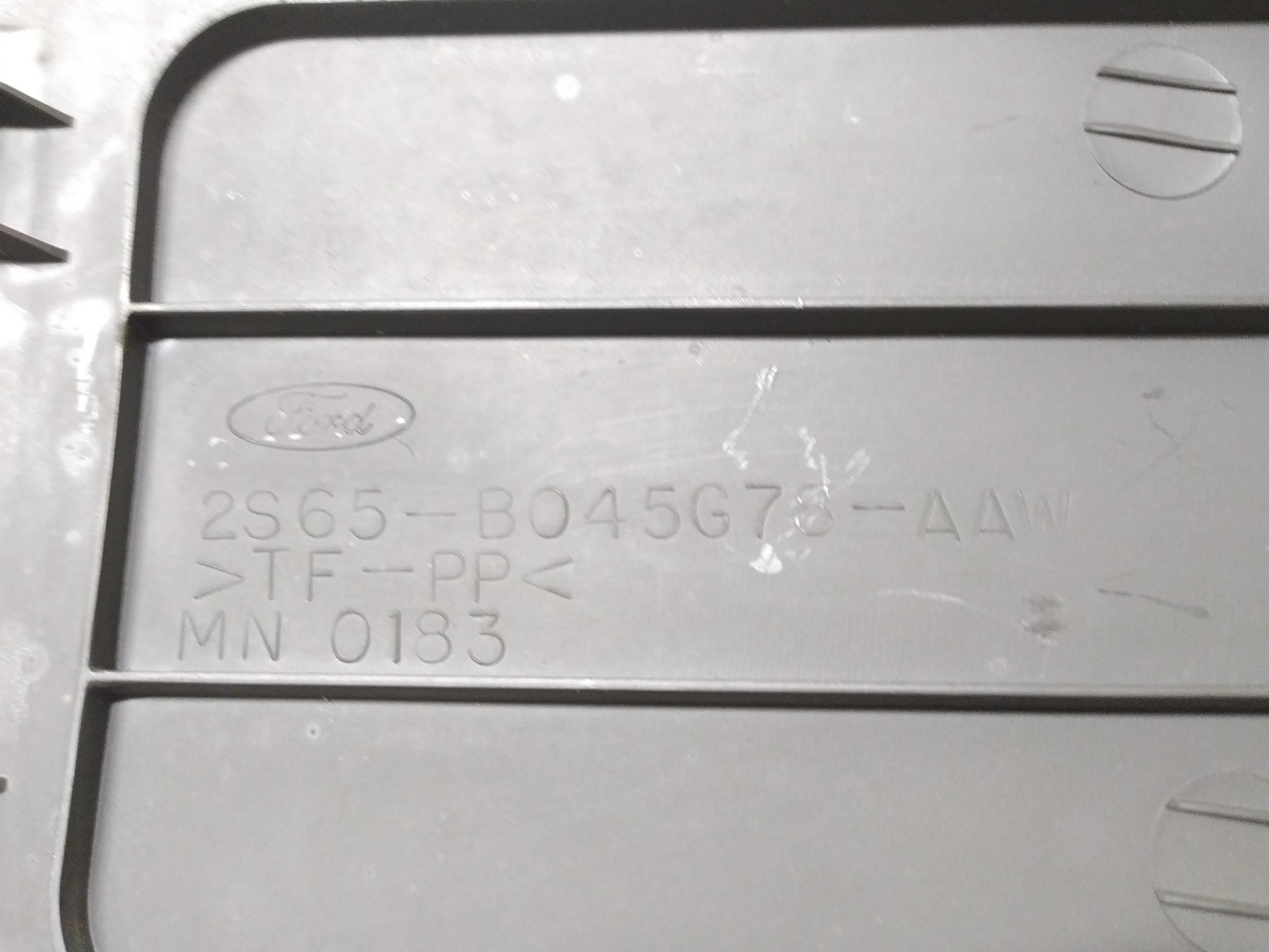Tampa Falsa Acabamento Painel Ford Fiesta 1.0 2003 V100 8