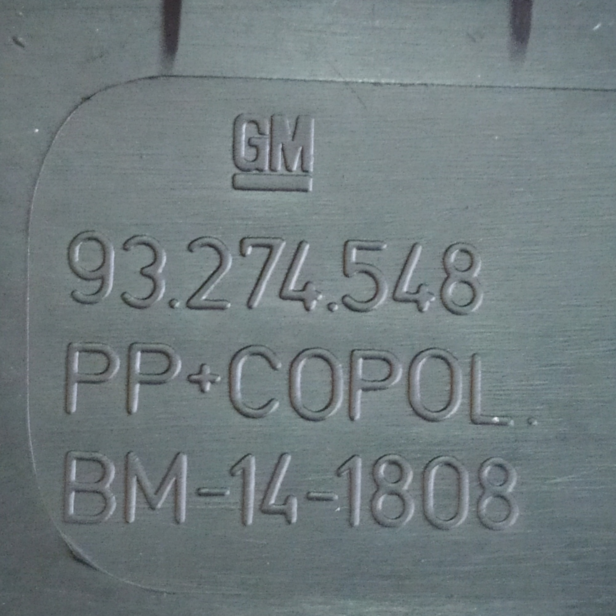 Soleira Tampa Porta Malas Chevrolet Astra 2002 93274548 V49 7