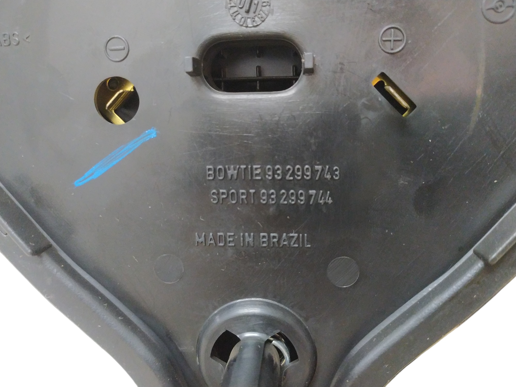 Tampa Capa Da Buzina Volante Gm Zafira 2.0 2001 V101 6
