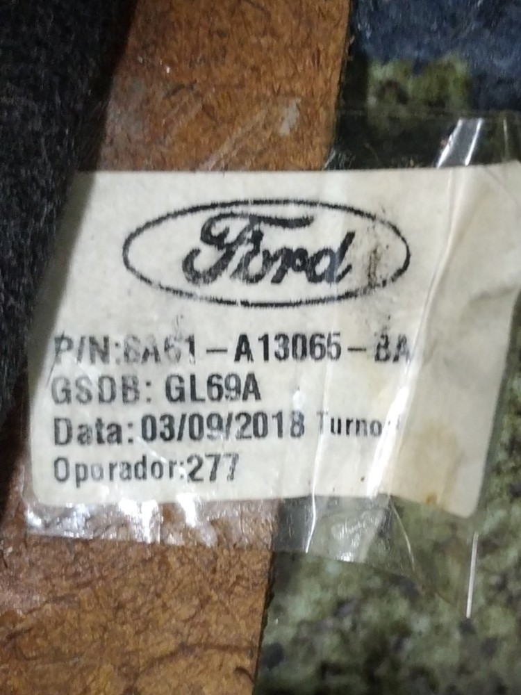 Forro Porta Malas Ford New Fiesta Hatch 1.6 2019 V134 7