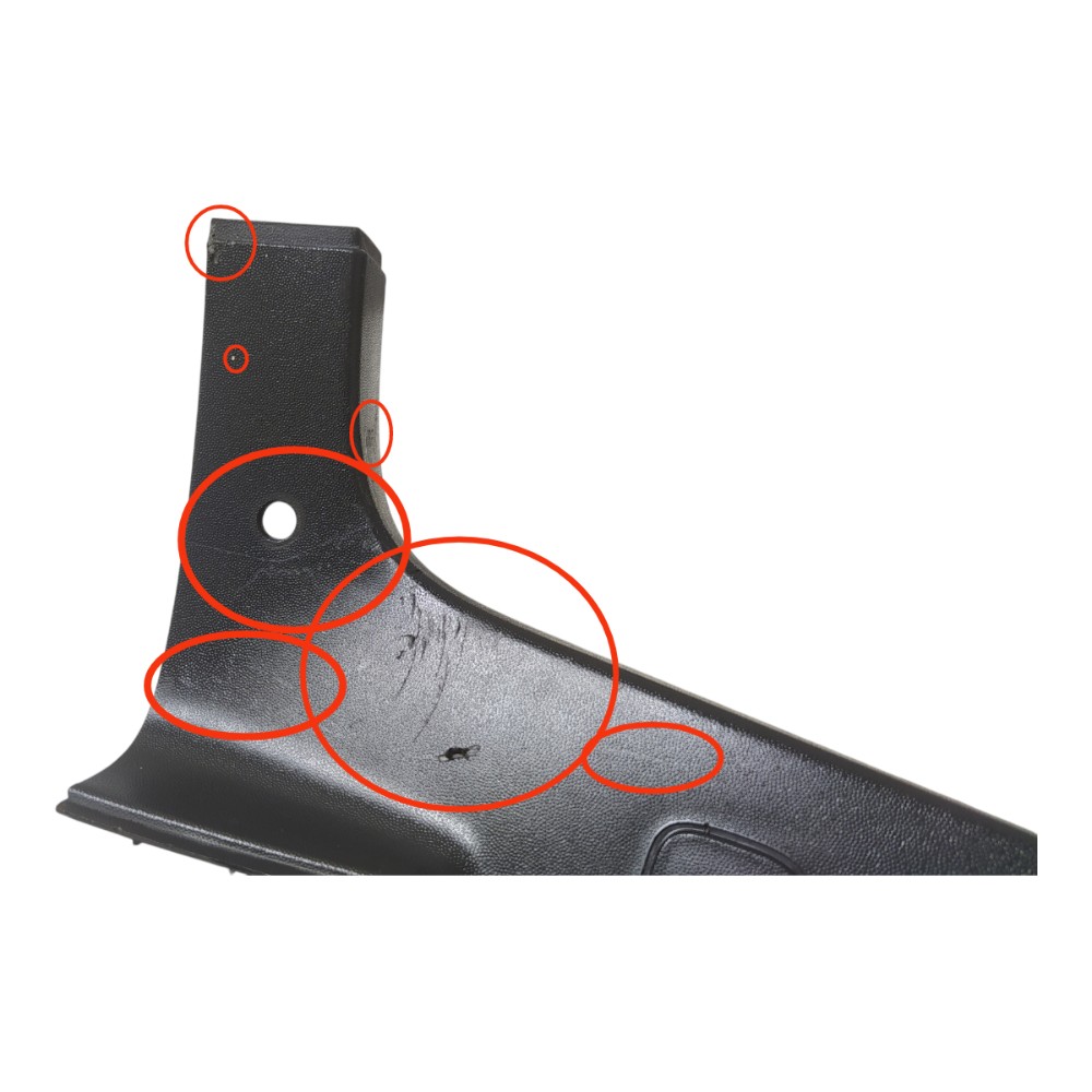 Moldura Caçamba Esquerdo Vw Saveiro G5 1.6 2012 V156 8