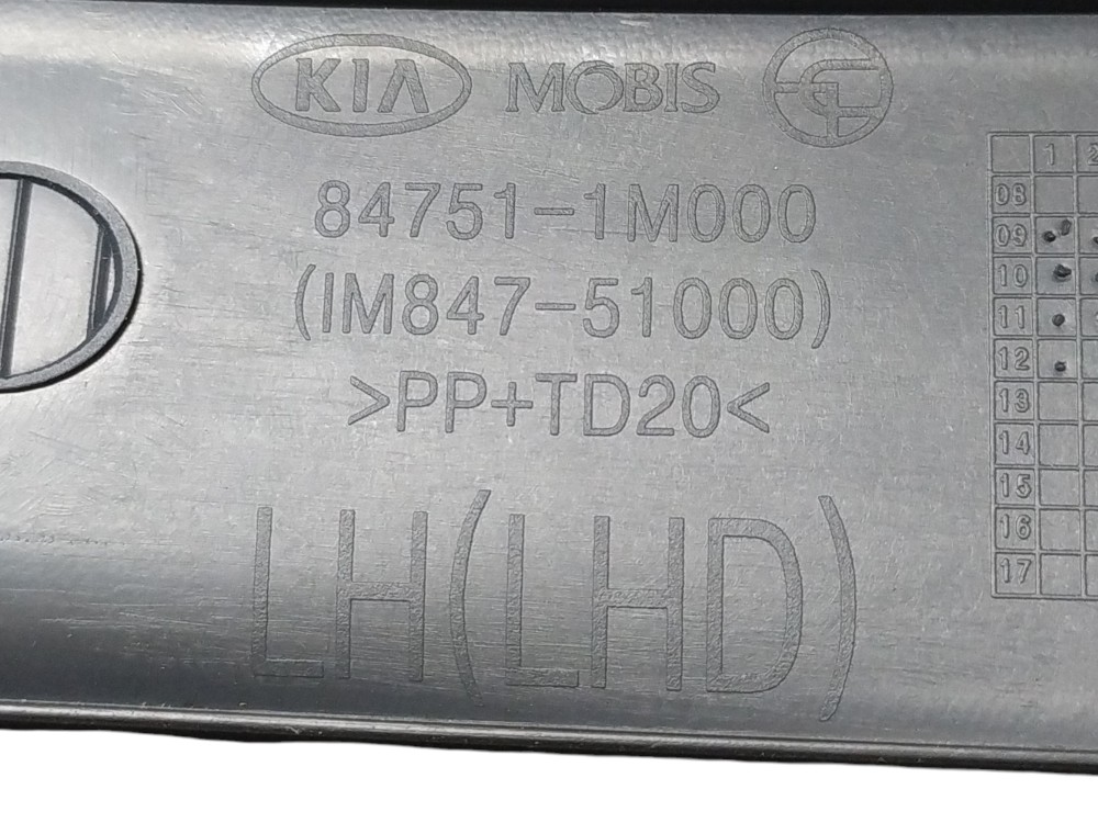 Moldura Inferior Coluna De Direção Kia Cerato 2008 A 2011 5