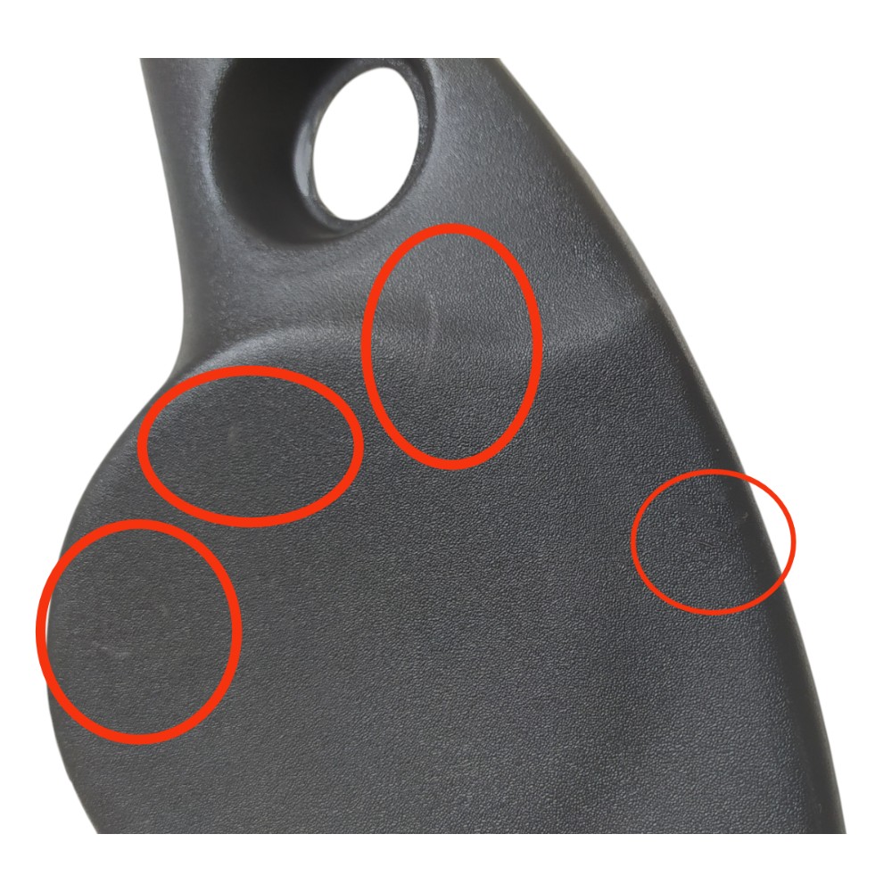 Moldura Interna Retrovisor Esquerdo Gm Corsa Super 1998 V146 5