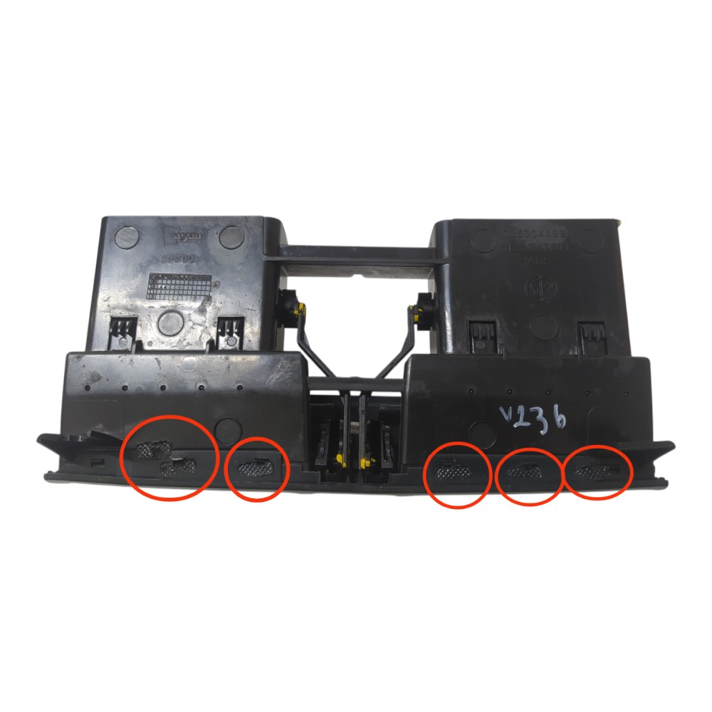 Difusor Ar Central Fiat Stilo 2011 V136 2
