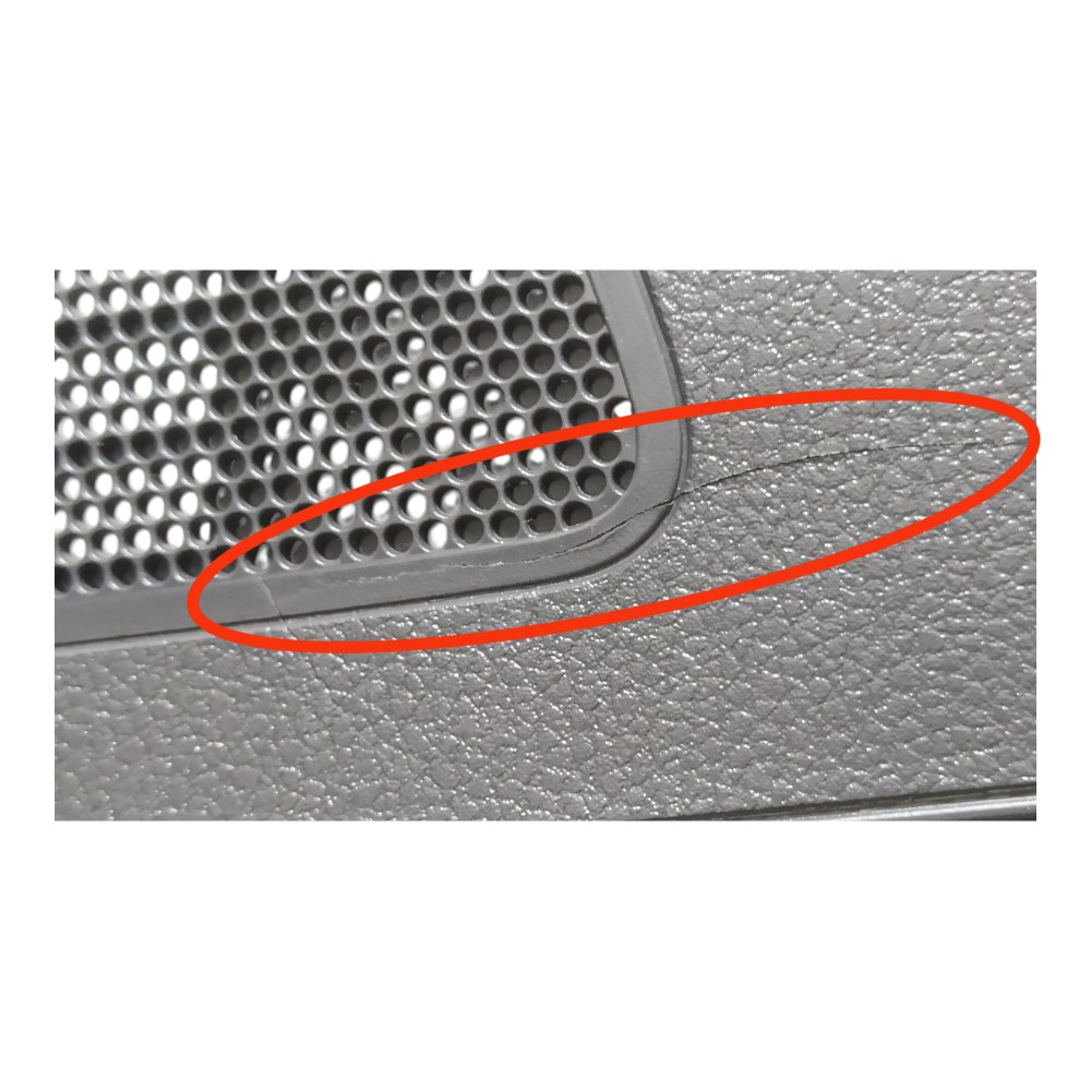 Moldura Coluna Traseira Esquerda Vw Saveiro G5 1.6 2012 V156 6