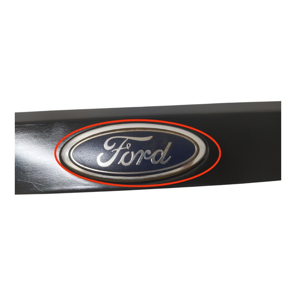 Moldura Luz Placa Aplique Tampa Traseira Ford Ka 2009 V151 8