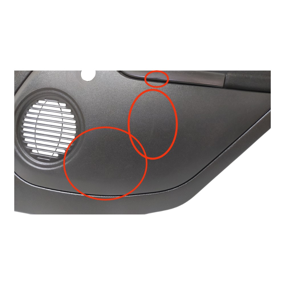 Forro Porta Traseiro Direito Ford Fiesta 2011 V147 9