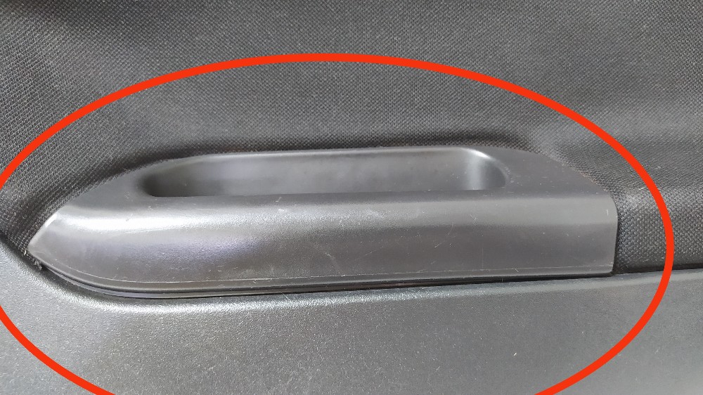 Forro Porta Traseiro Direito Ford Fiesta 2011 V147 7