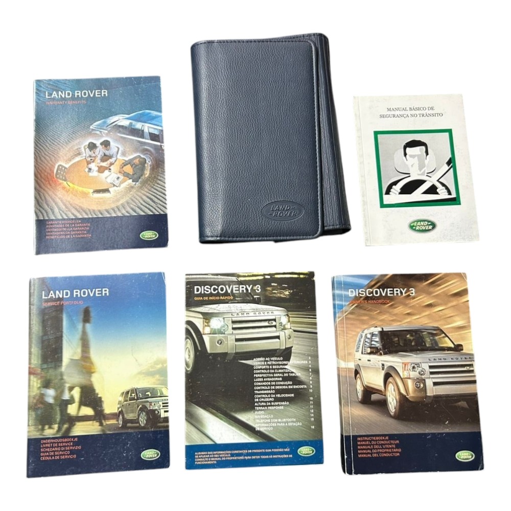Manual Do Proprietário Land Rover Discovery 3 2008 V92 8